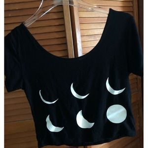 Moon Phase Crop Top 🌙